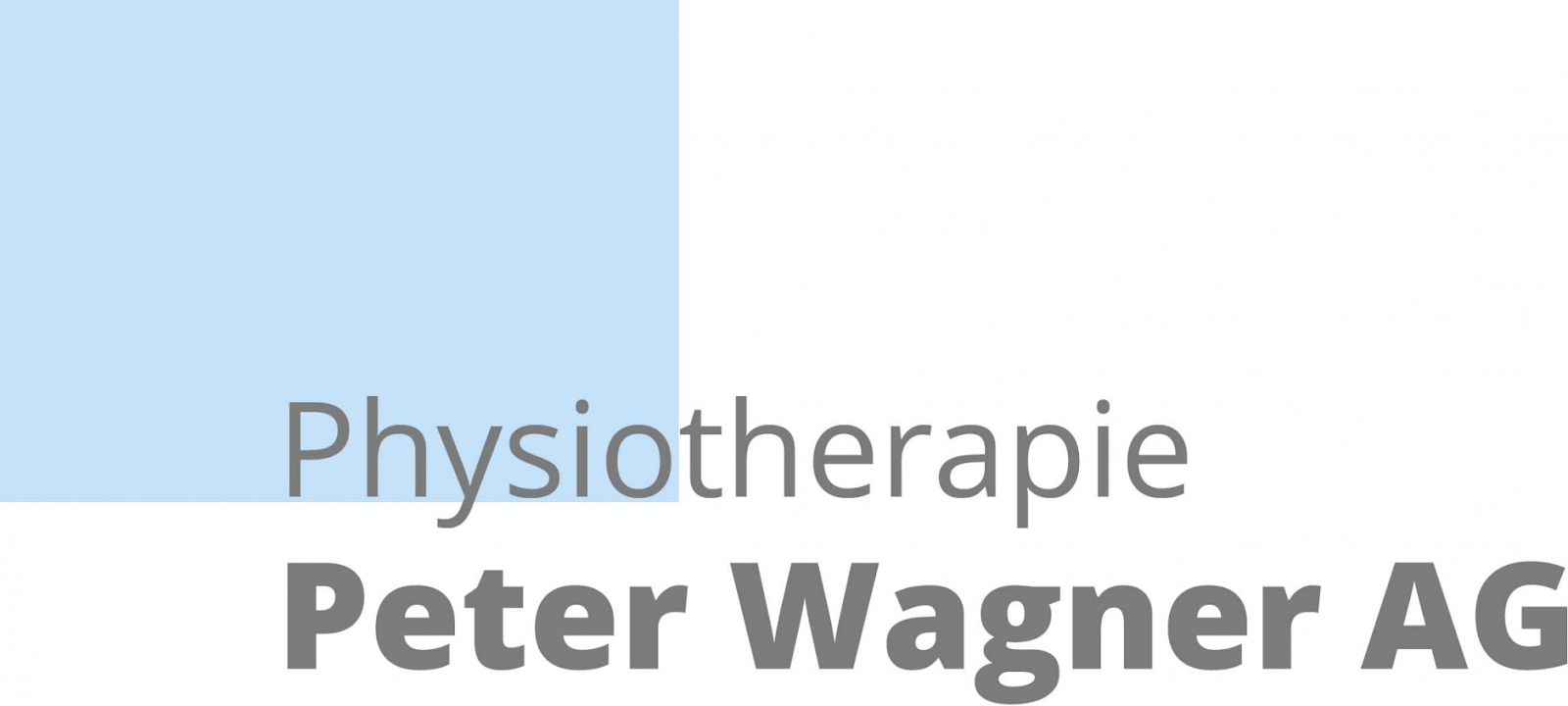 Physiotherapie Peter Wagner AG